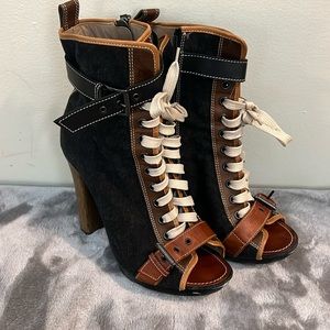 Barba Bui ankle heel boots